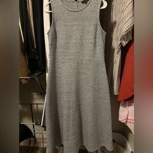 EUC grey midi J Crew dress, size 6